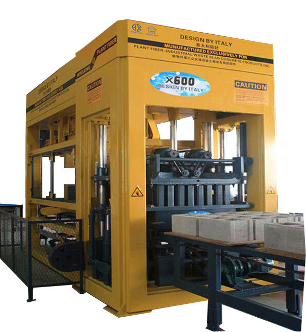 稭稈(gan)纖維混(hùn)凝土制(zhì)磚機