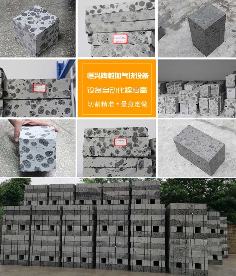 陶粒加(jia)氣混凝土(tu)砌塊 陶粒(li)加氣混凝(níng)土砌塊